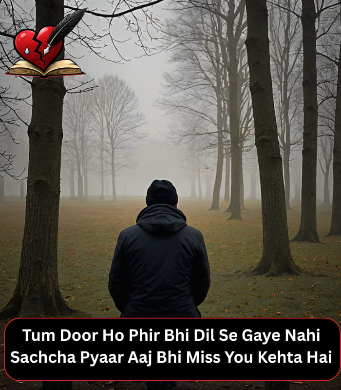 2 Line True Love Miss You Shayari in English