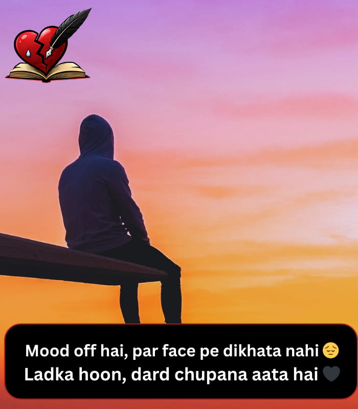 Mood Off Shayari in English for Boy