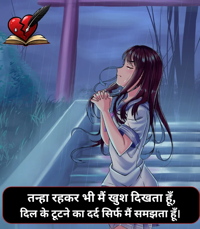 alone shayari in english