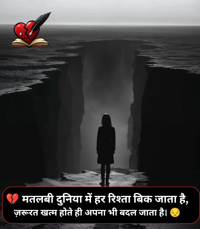 Matlabi Duniya Shayari Hindi